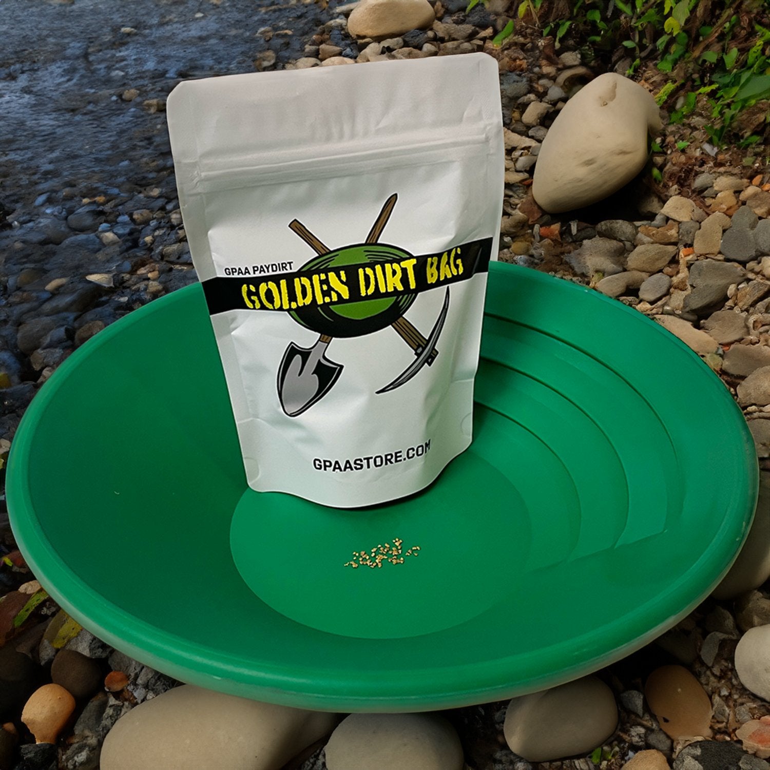 Goldn Gold Paydirt Victory Panning Pay Dirt Bag – Gold Prospecting  Concentrate