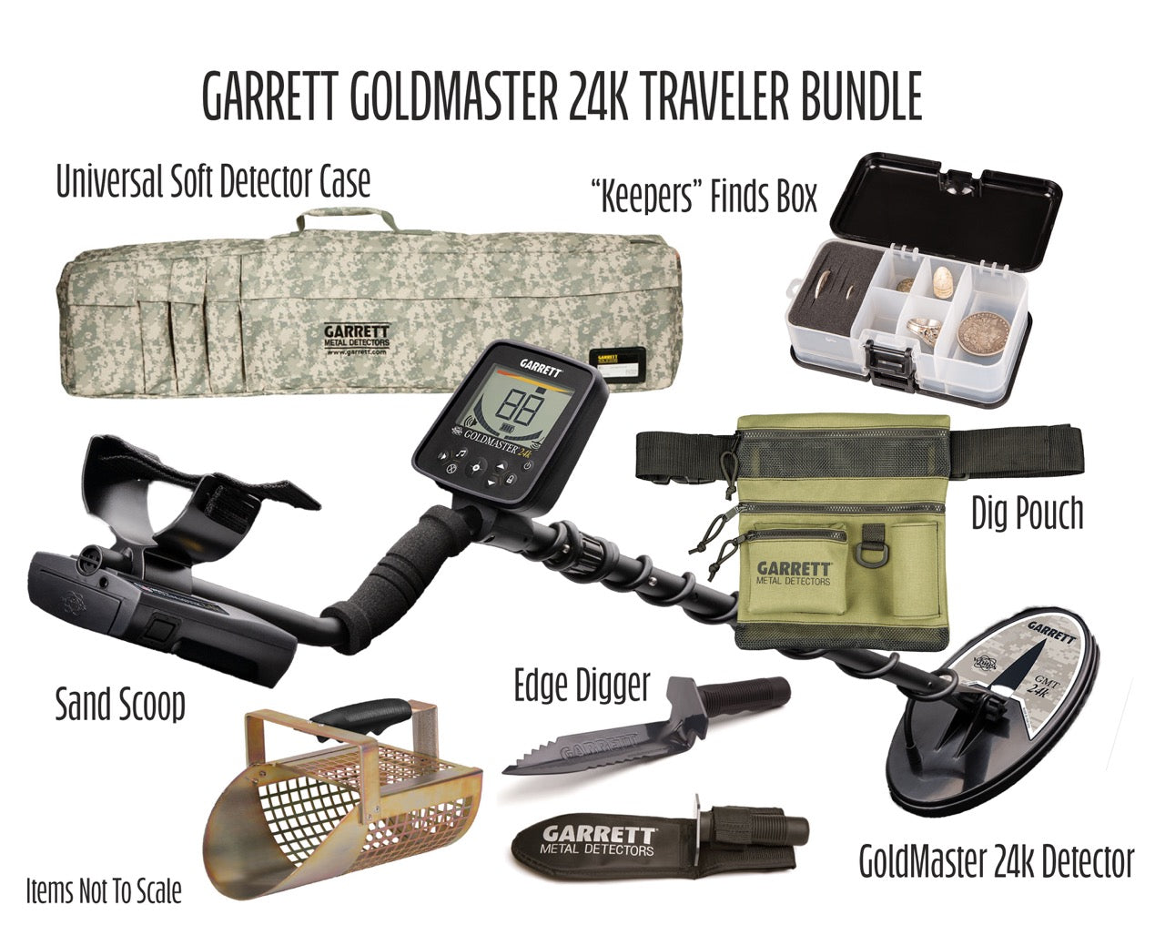 Garrett GoldMaster 24k Traveler Bundle - Gold Prospectors Association of America