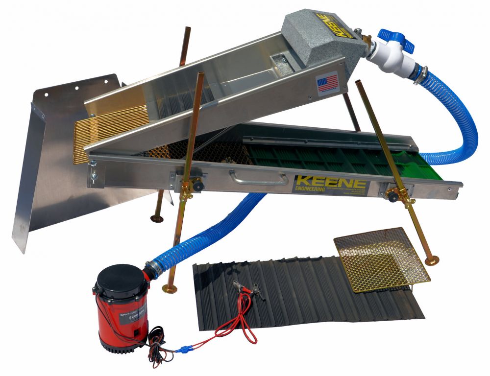 Keene MiniMax Power Sluice Concentrator Gold Prospectors Association