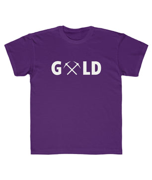 Gold Picks - Kids Regular Fit Tee | Gold Prospectors Association of America