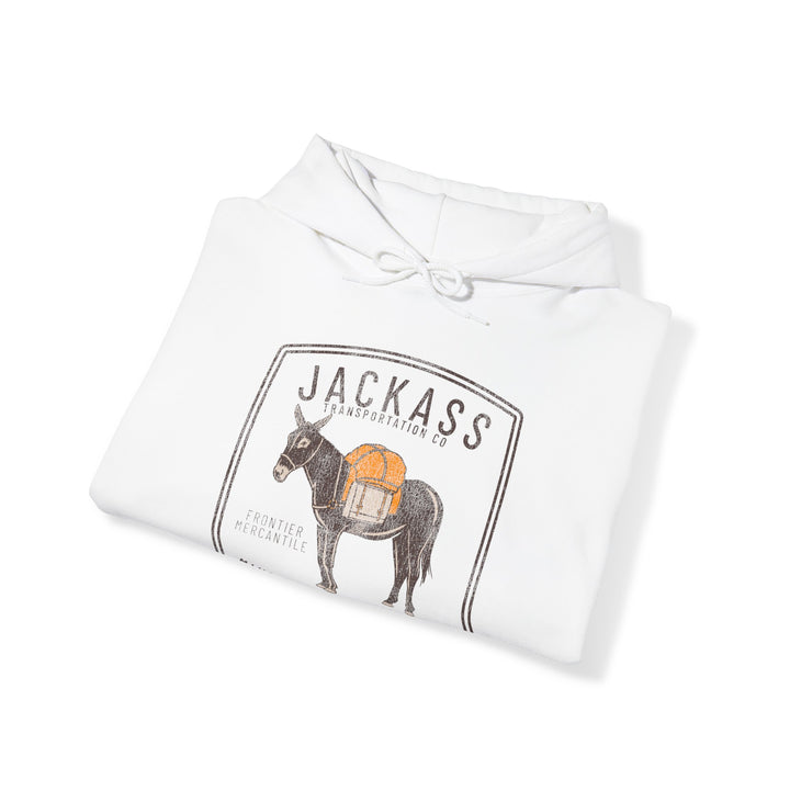 Jackass Transportation Co Hooded Sweatshirt | Gold Prospectors Association of America