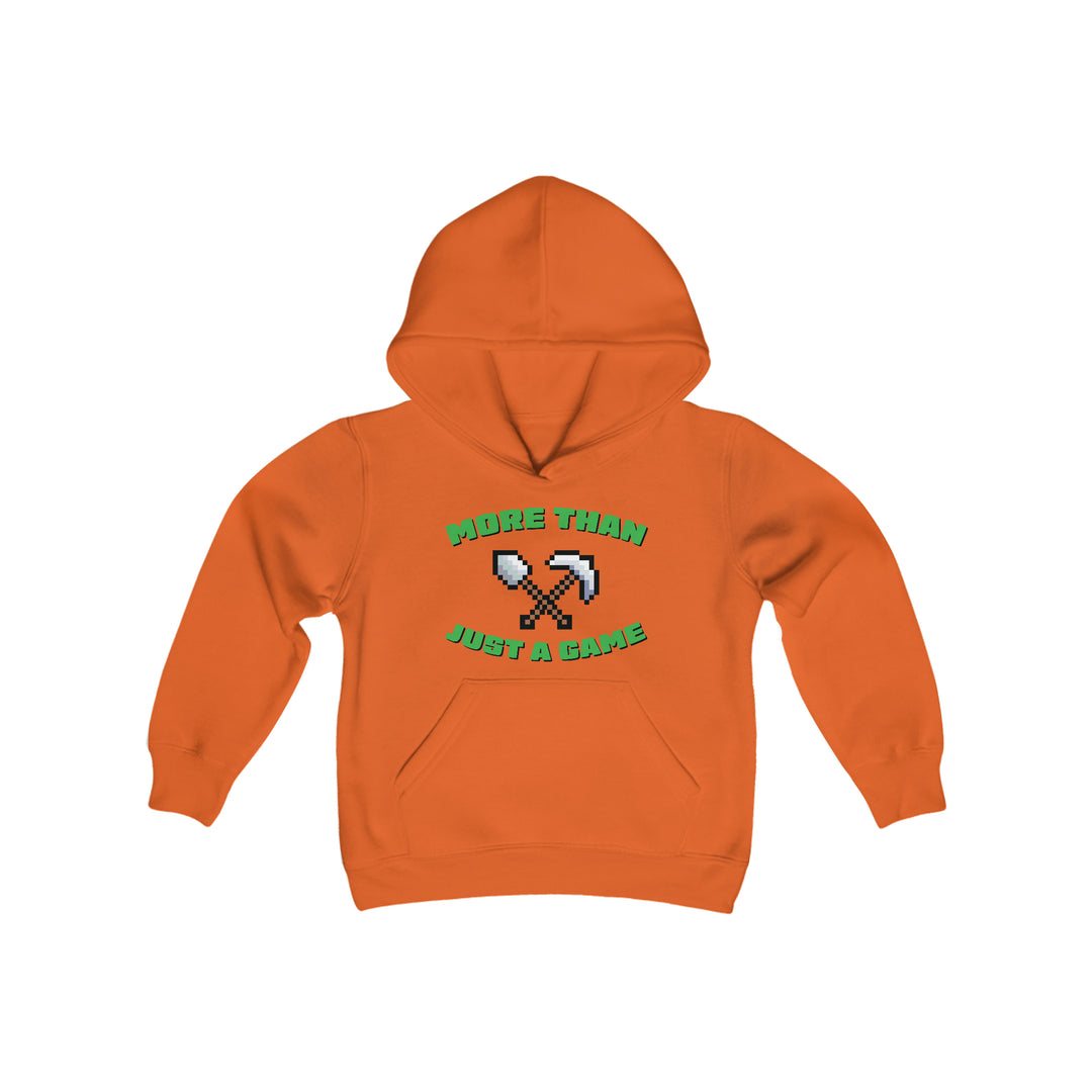 More Than Just A Game - Youth Heavy Blend Hooded Sweatshirt | Gold Prospectors Association of America