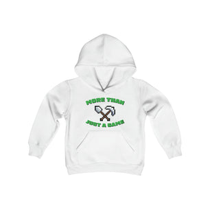 More Than Just A Game - Youth Heavy Blend Hooded Sweatshirt | Gold Prospectors Association of America