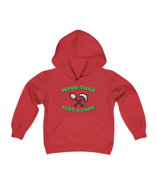 More Than Just A Game - Youth Heavy Blend Hooded Sweatshirt | Gold Prospectors Association of America