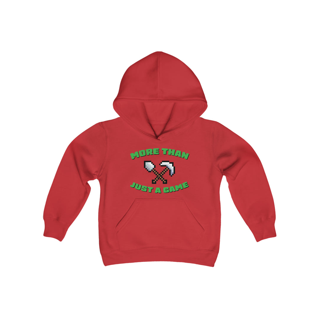 More Than Just A Game - Youth Heavy Blend Hooded Sweatshirt | Gold Prospectors Association of America