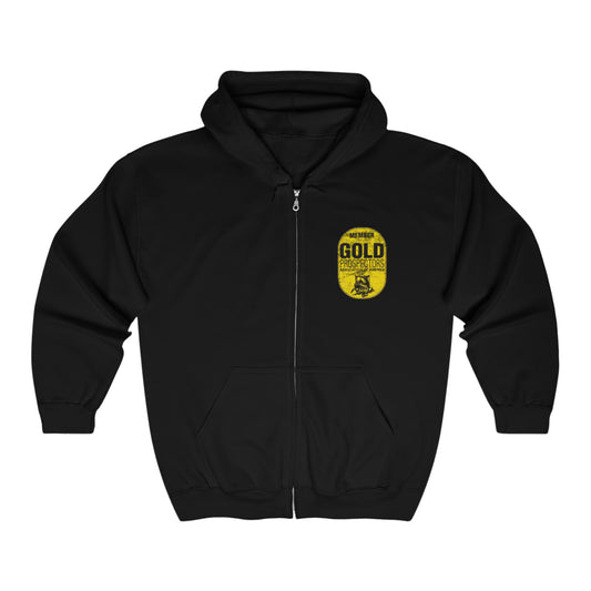 GPAA Member Vintage Logo Zip-up Sweatshirt | Gold Prospectors Association of America