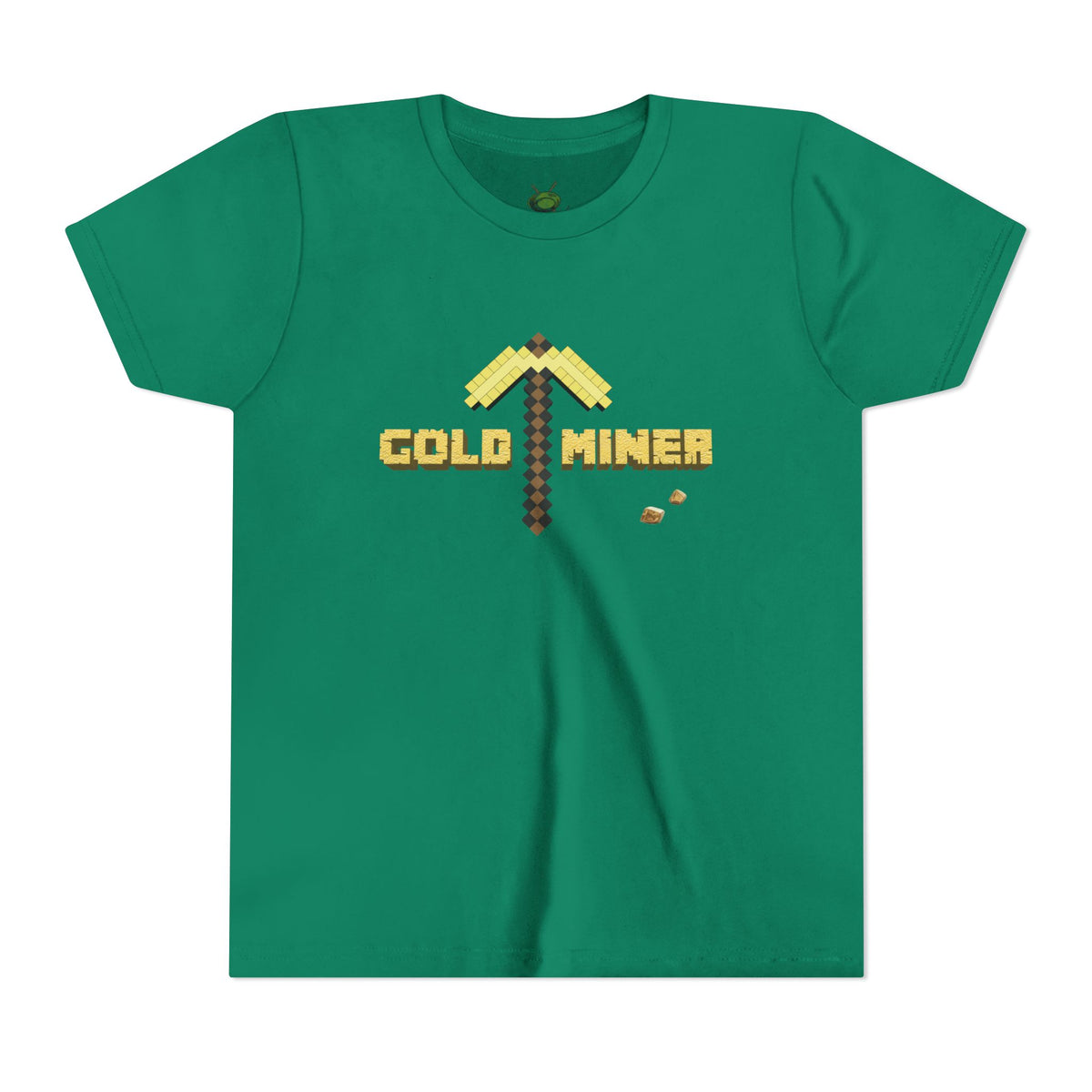 Kids Gold Miner T-Shirt - Fun Gaming Tee for Young Adventurers – Kelly