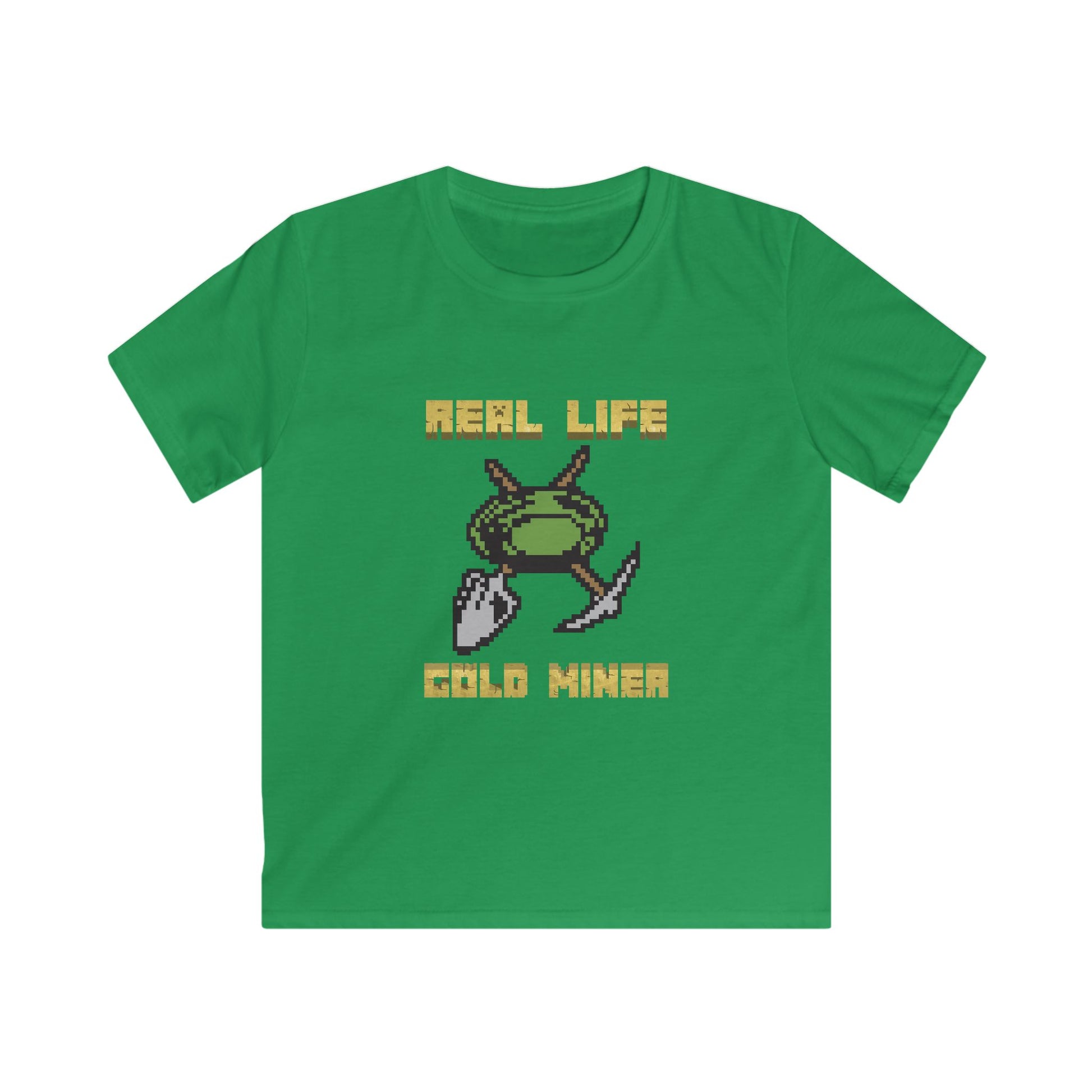 Real Life Gold Miner - Kids Regular Fit Tee