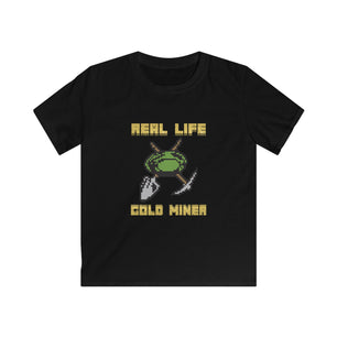 Real Life Gold Miner - Kids Regular Fit Tee