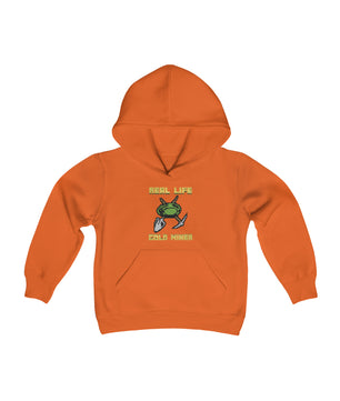Real Life Gold Miner - Youth Heavy Blend Hooded Sweatshirt | Gold Prospectors Association of America