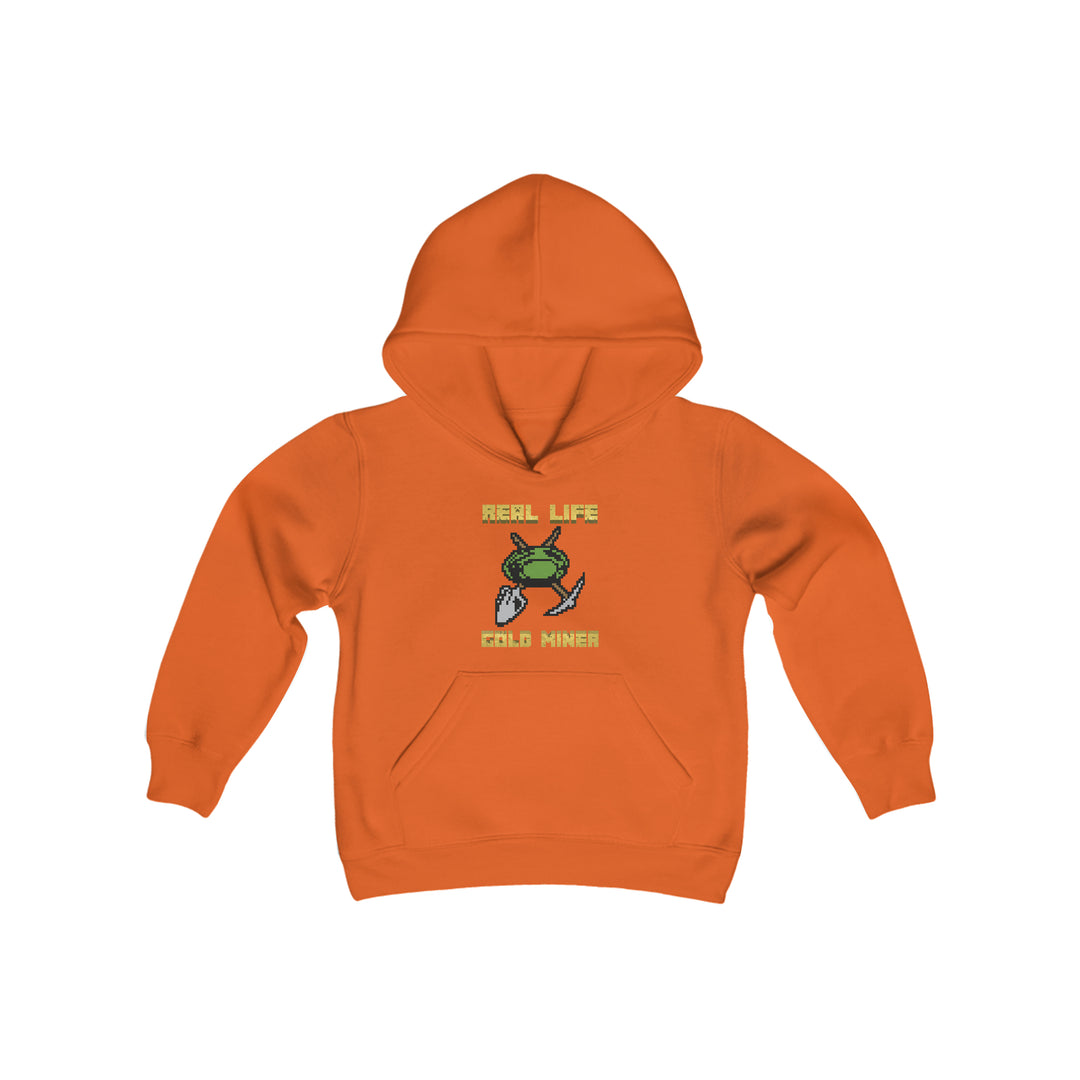 Real Life Gold Miner - Youth Heavy Blend Hooded Sweatshirt | Gold Prospectors Association of America