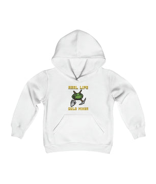Real Life Gold Miner - Youth Heavy Blend Hooded Sweatshirt | Gold Prospectors Association of America