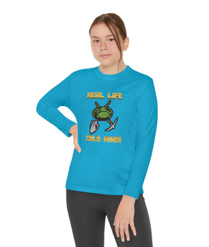 Real Life Gold Miner - Youth Long Sleeve Competitor Tee | Gold Prospectors Association of America
