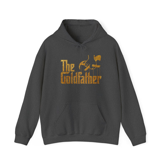 The Goldfather Hooded Sweatshirt | Gold Prospectors Association of America