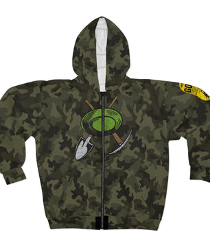 Camo GPAA Member Zip Hoodie | Gold Prospectors Association of America