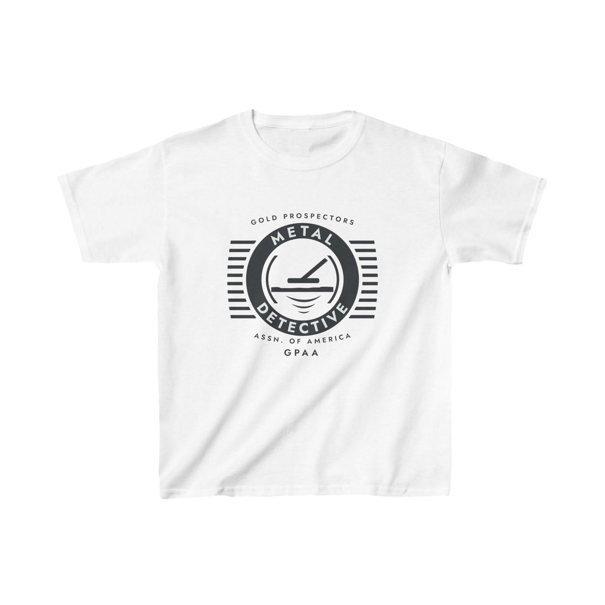 Kids Metal Detective - Kids Regular Fit Tee – White