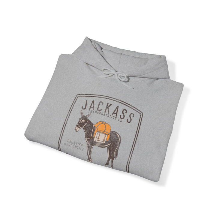 Jackass Transportation Co Hooded Sweatshirt | Gold Prospectors Association of America