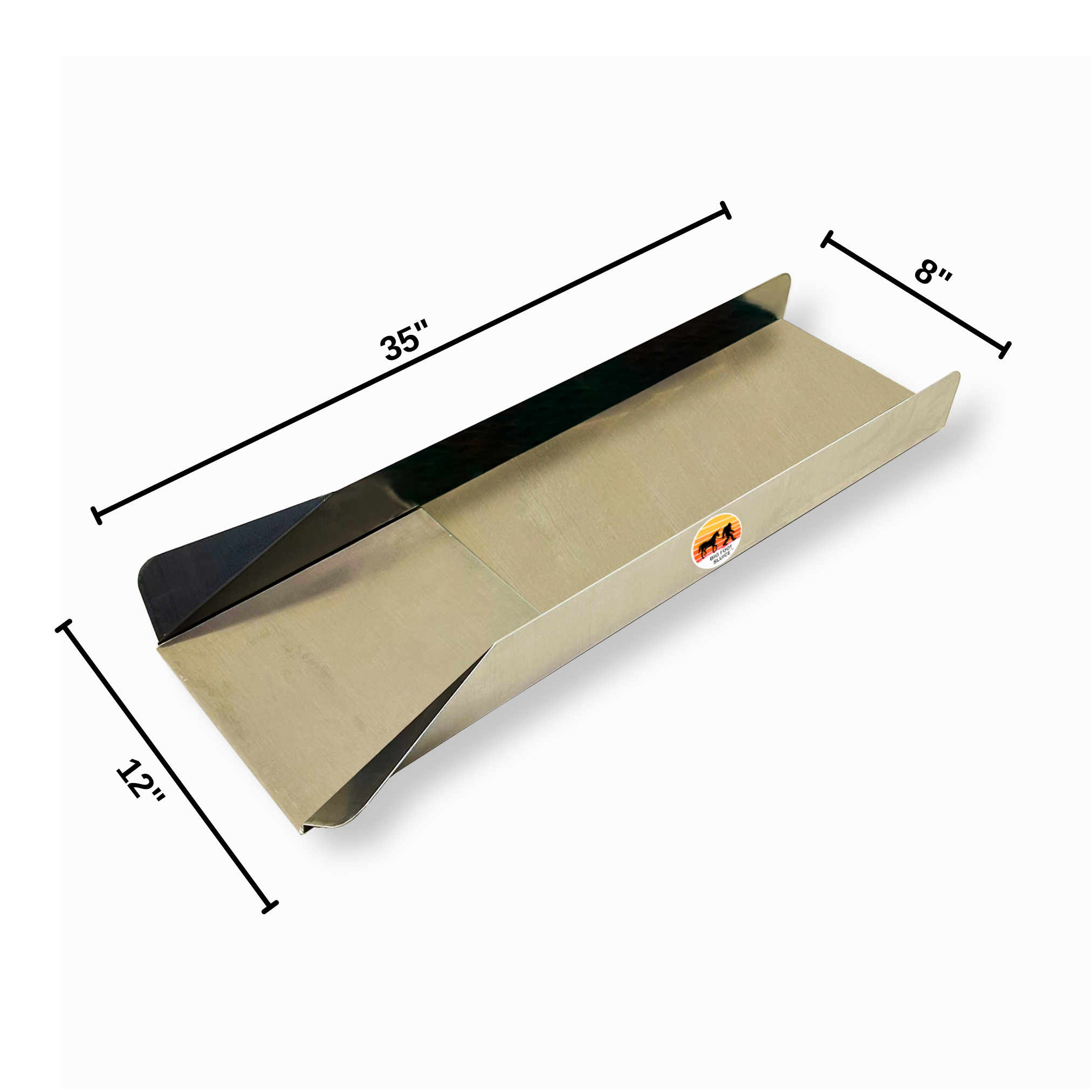 8X35 Sluice Box with Micro/Mini Dream Mat Kit - Big Foot Series