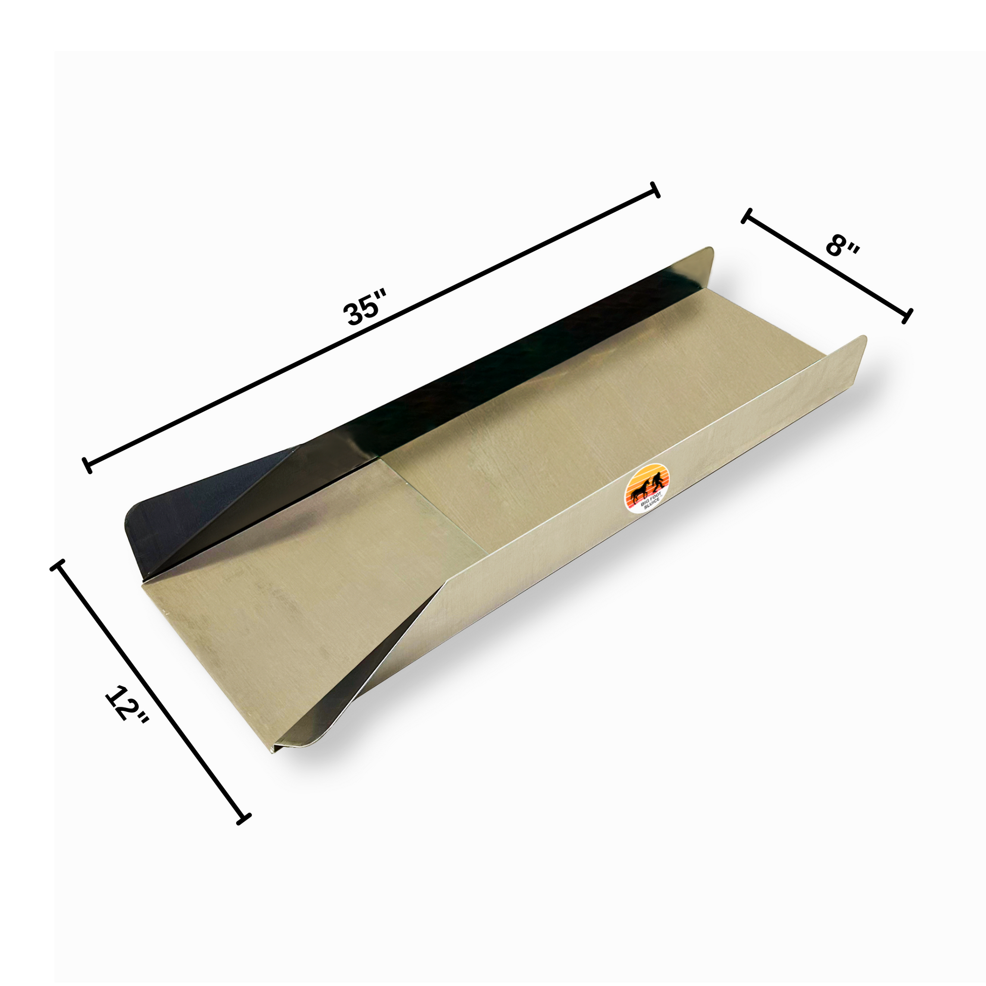 8X35 Sluice Box with Micro/Mini Dream Mat Kit - Big Foot Series | Gold Prospectors Association of America