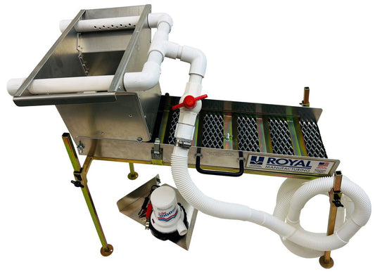 Royal Multi-Purpose True Highbanker Hopper 30" Compact Sluice Kit | Gold Prospectors Association of America