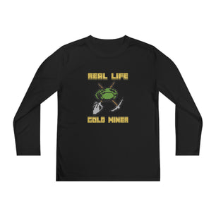 Real Life Gold Miner - Youth Long Sleeve Competitor Tee | Gold Prospectors Association of America