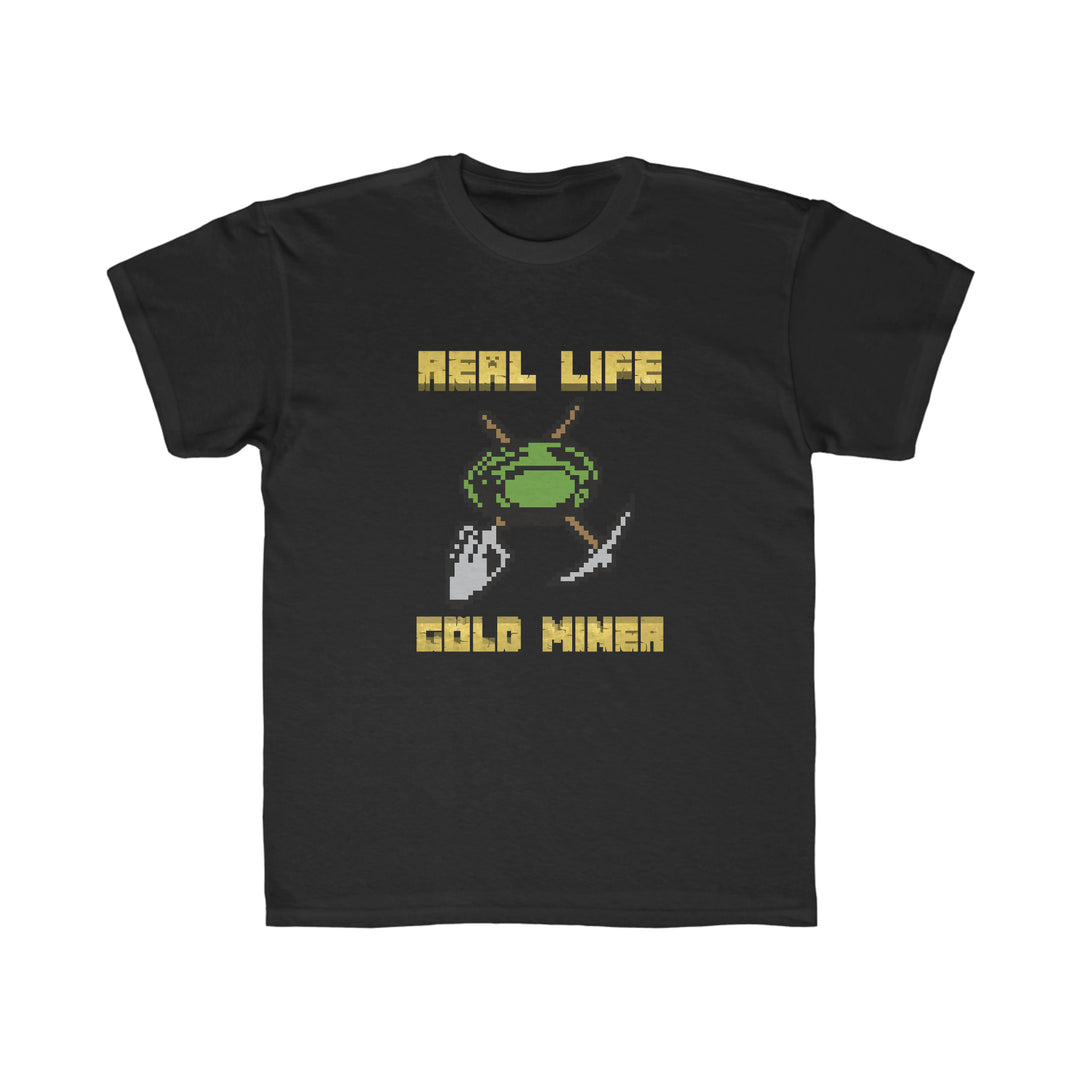 Real Life Gold Miner - Kids Regular Fit Tee | Gold Prospectors Association of America