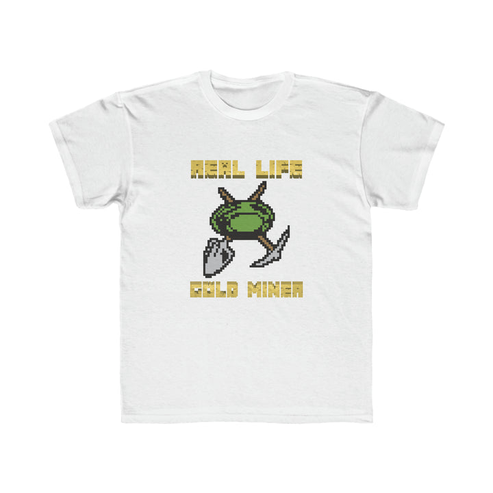 Real Life Gold Miner - Kids Regular Fit Tee | Gold Prospectors Association of America