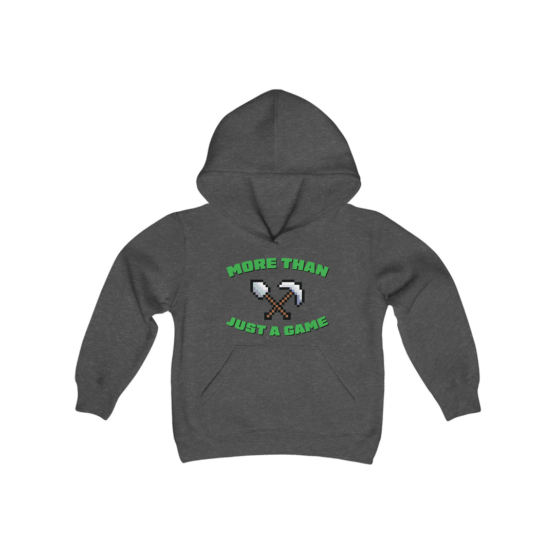 More Than Just A Game - Youth Heavy Blend Hooded Sweatshirt | Gold Prospectors Association of America