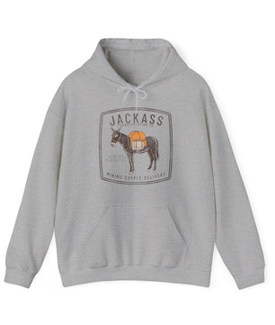 Jackass Transportation Co Hooded Sweatshirt | Gold Prospectors Association of America