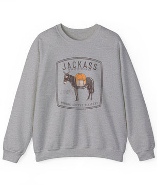 Jackass Transportation Co - Crewneck Sweatshirt | Gold Prospectors Association of America