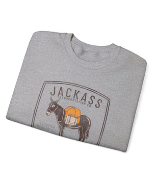Jackass Transportation Co - Crewneck Sweatshirt | Gold Prospectors Association of America
