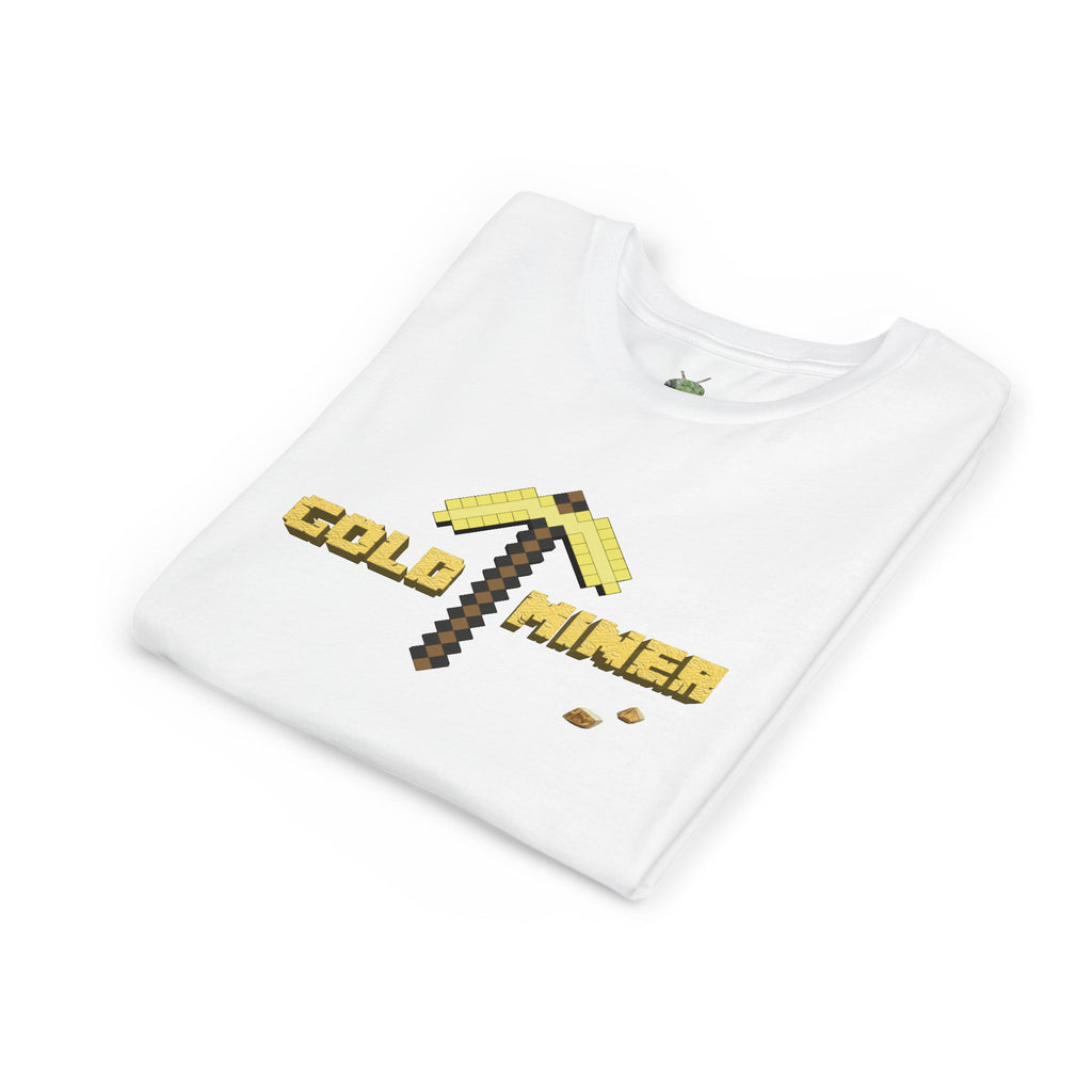 Kids Gold Miner T-Shirt - Fun Gaming Tee for Young Adventurers – view 4