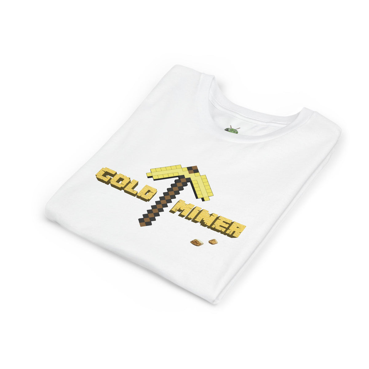 Kids Gold Miner T-Shirt - Fun Gaming Tee for Young Adventurers