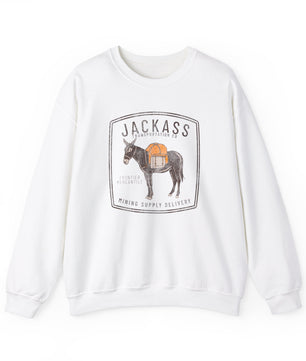 Jackass Transportation Co - Crewneck Sweatshirt | Gold Prospectors Association of America