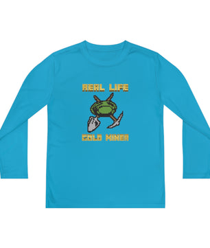 Real Life Gold Miner - Youth Long Sleeve Competitor Tee | Gold Prospectors Association of America