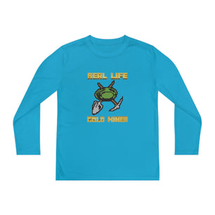 Real Life Gold Miner - Youth Long Sleeve Competitor Tee | Gold Prospectors Association of America