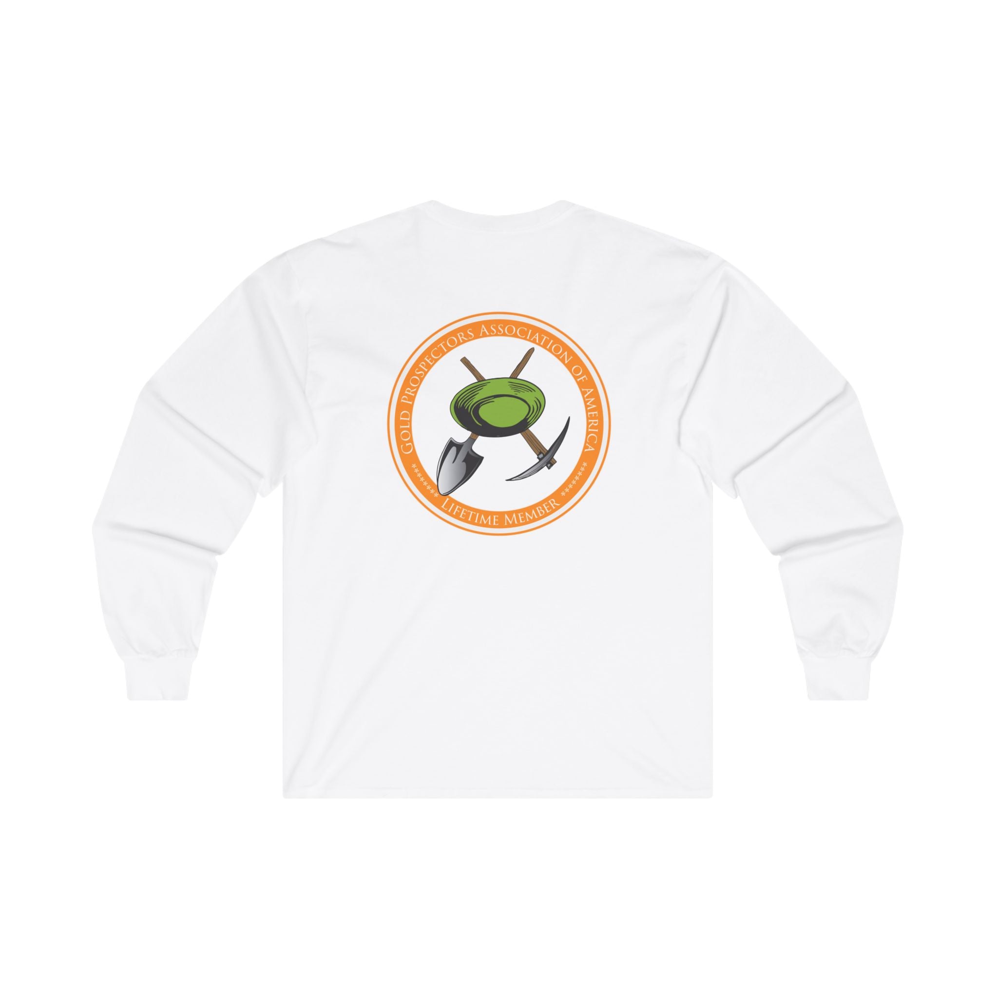 Gold Life Long Sleeve Crewneck Tee
