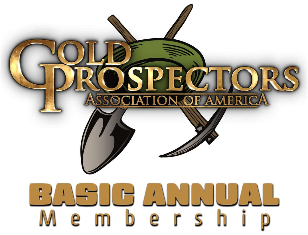 GPAA Basic Membership Annual | Gold Prospectors Association of America