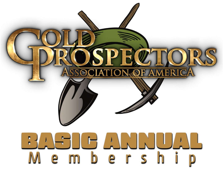 GPAA Basic Membership Annual | Gold Prospectors Association of America