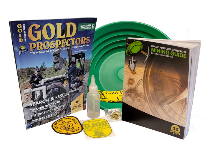 GPAA Basic Membership Monthly | Gold Prospectors Association of America