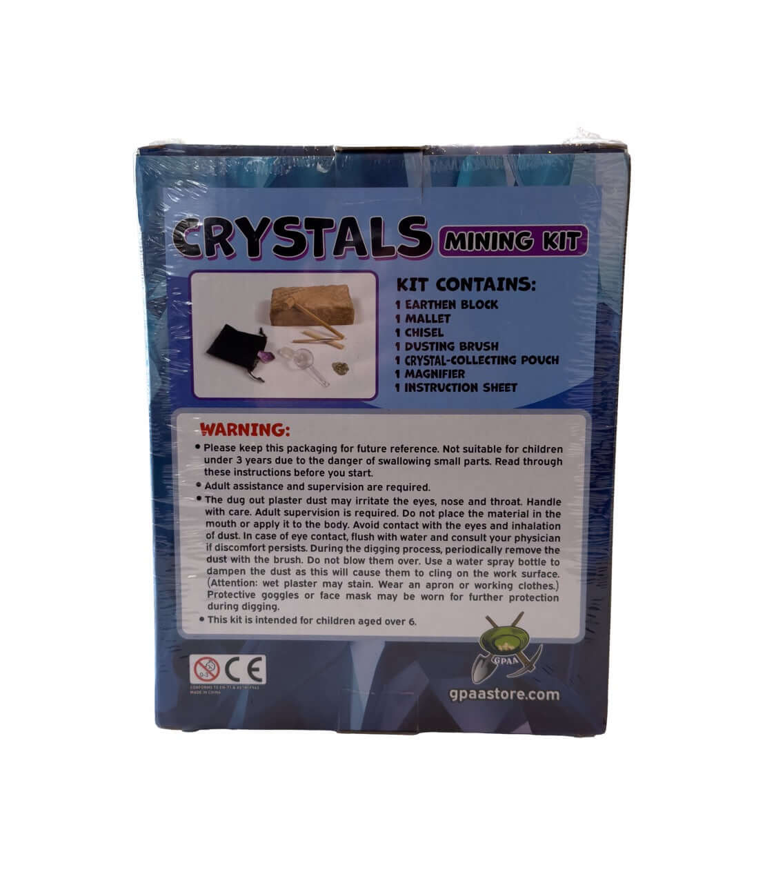 Crystals Mining Kit | Gold Prospectors Association of America