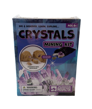 Crystals Mining Kit | Gold Prospectors Association of America