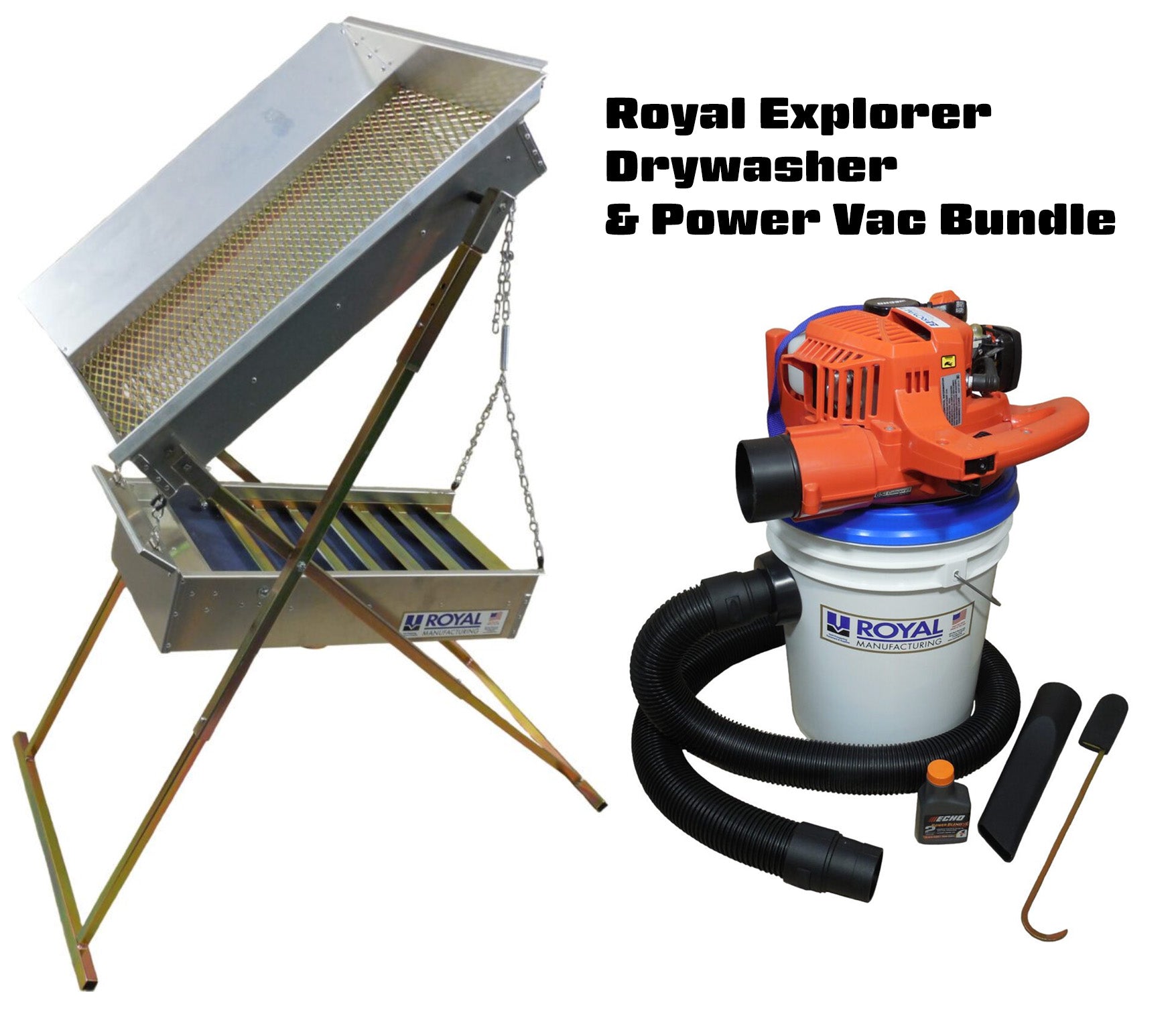Royal Explorer Drywasher & Power Vac Bundle