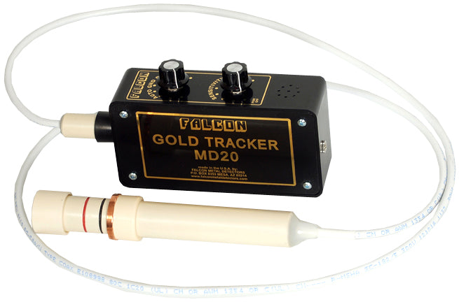 Falcon MD20 Gold Tracker - The Ultimate Metal Detector for Gold Prospecting and More.