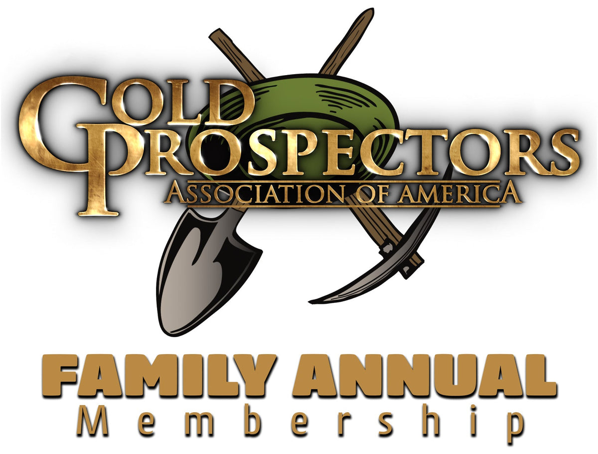 GPAA Family Membership Renewal Annual | Gold Prospectors Association of America