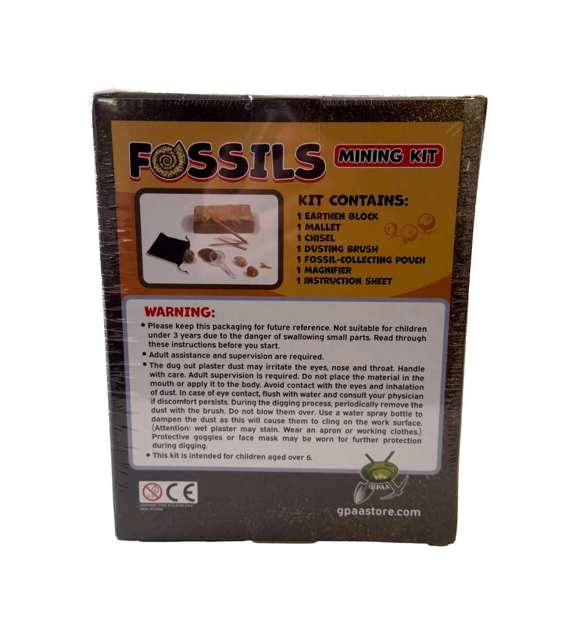 Fossils Mining Kit | Gold Prospectors Association of America