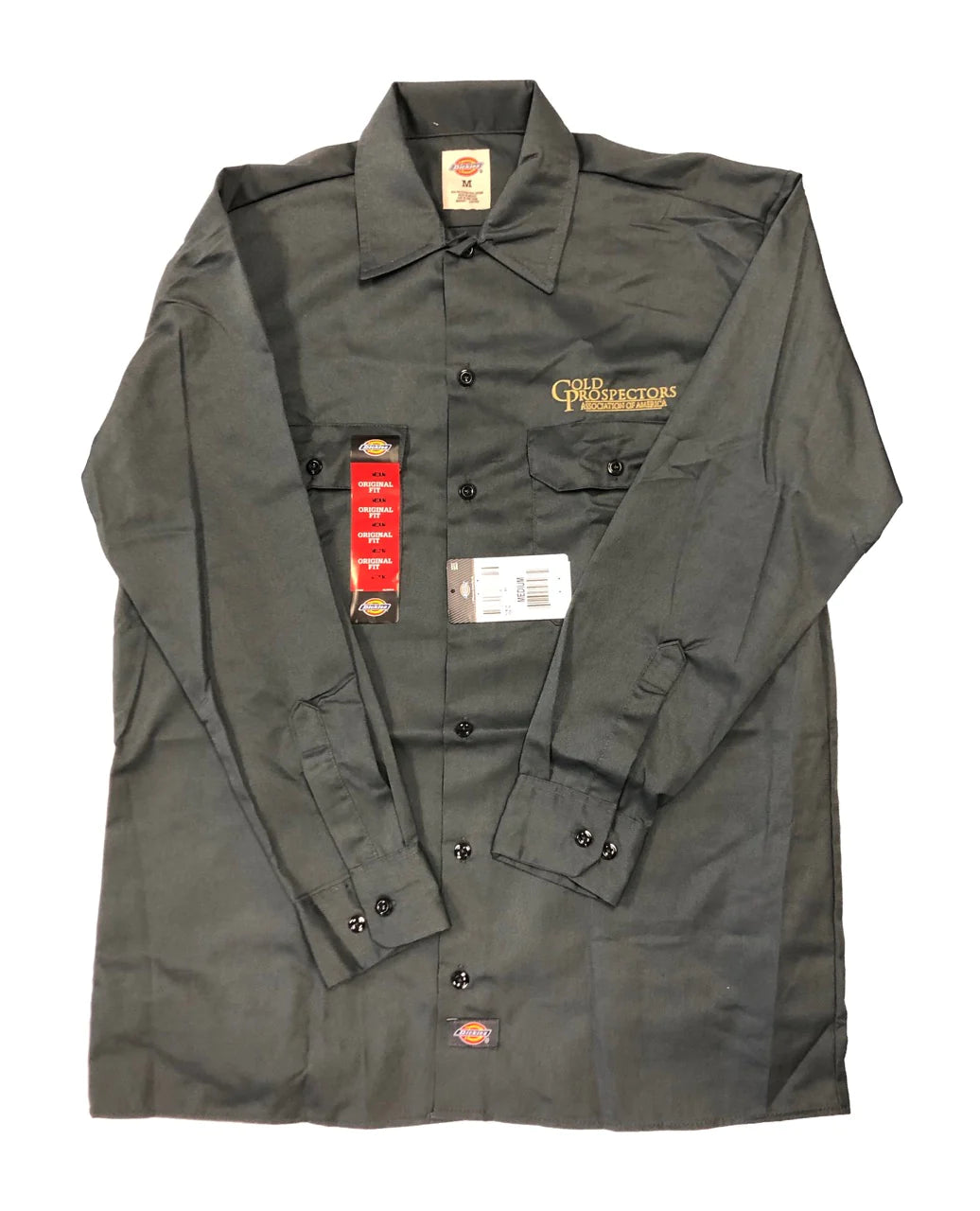 Dickies GPAA Button Up Long Sleeve | Gold Prospectors Association of America