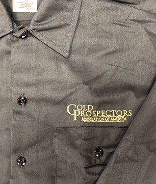 Dickies GPAA Button Up Long Sleeve | Gold Prospectors Association of America
