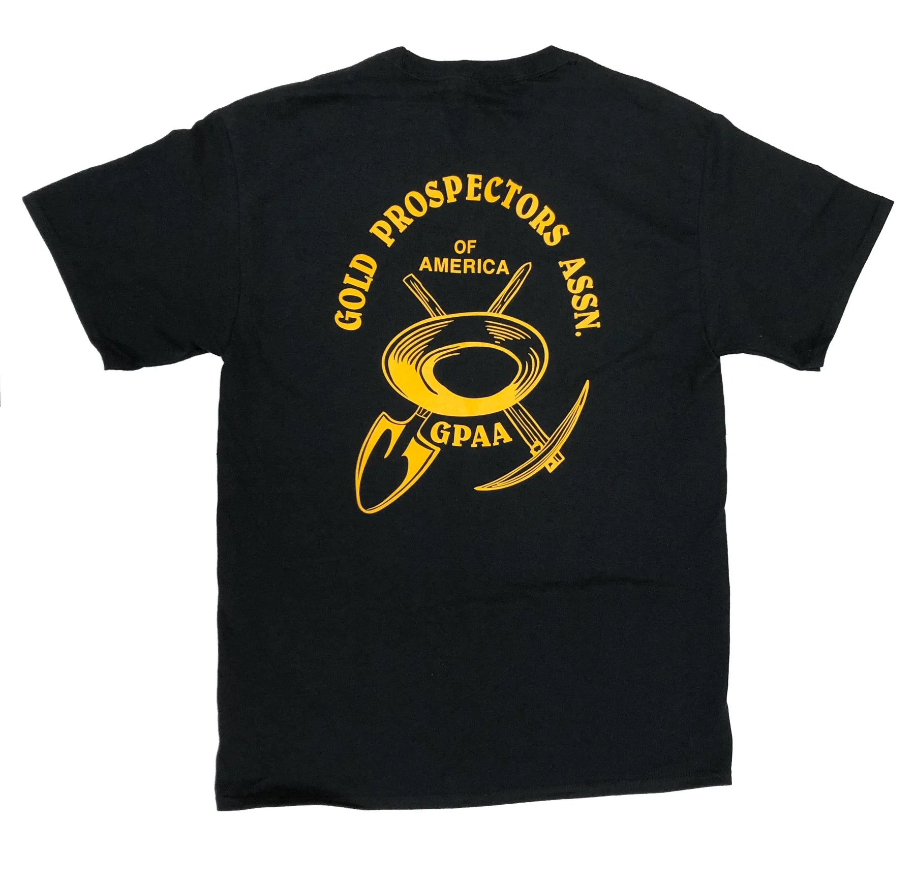 GPAA Short Sleeve Pocket T-Shirt - Gold Prospectors Association of America