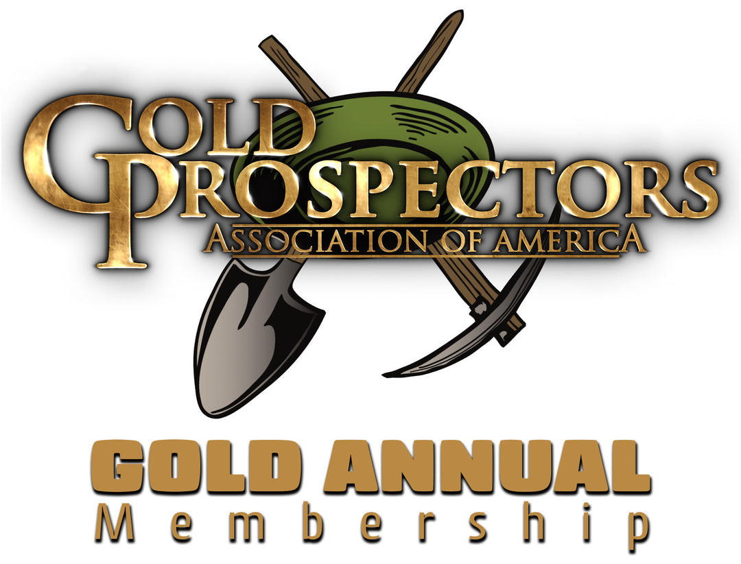 GPAA Gold Membership Annual | Gold Prospectors Association of America